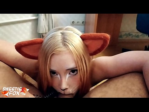❤️ Kitsune ağzına sik və cum udmaq Super seks az.porn-milf300.ru